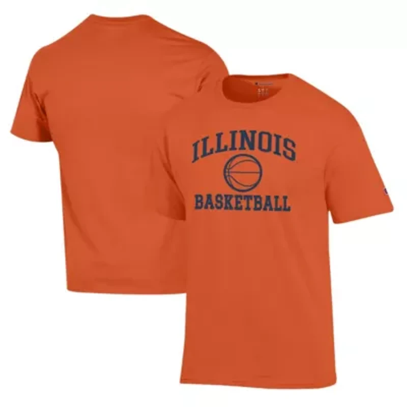 NCAA Illinois Fighting Illini Basketball Icon T-Shirt