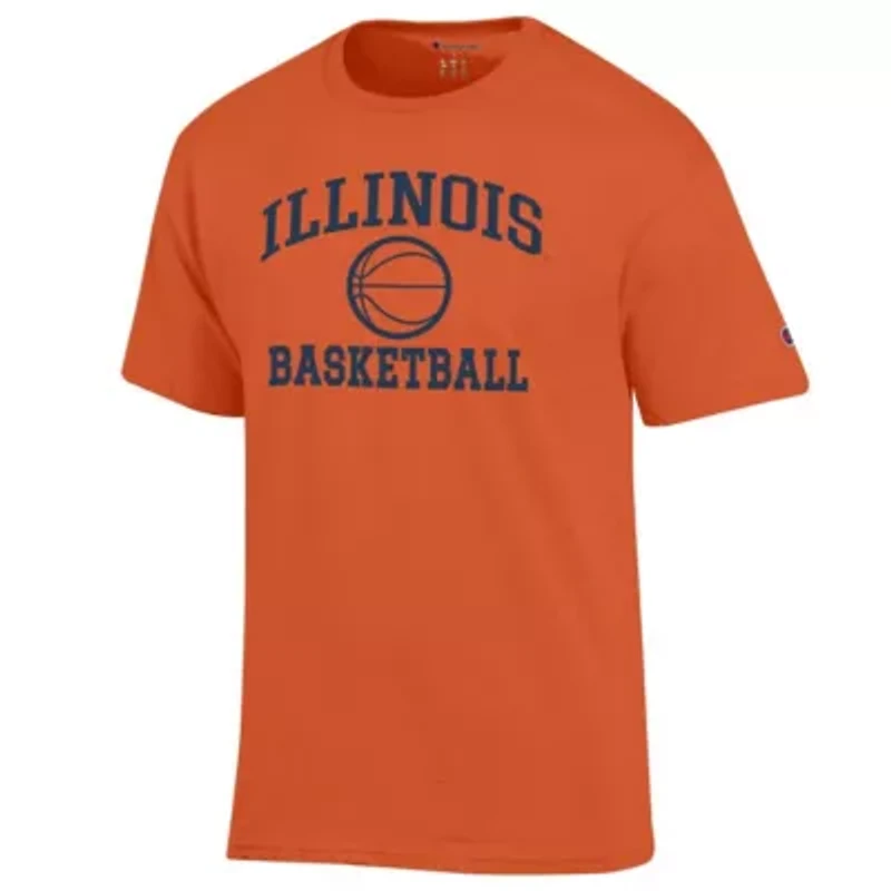 NCAA Illinois Fighting Illini Basketball Icon T-Shirt