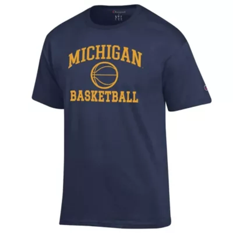 NCAA Michigan Wolverines Basketball Icon T-Shirt