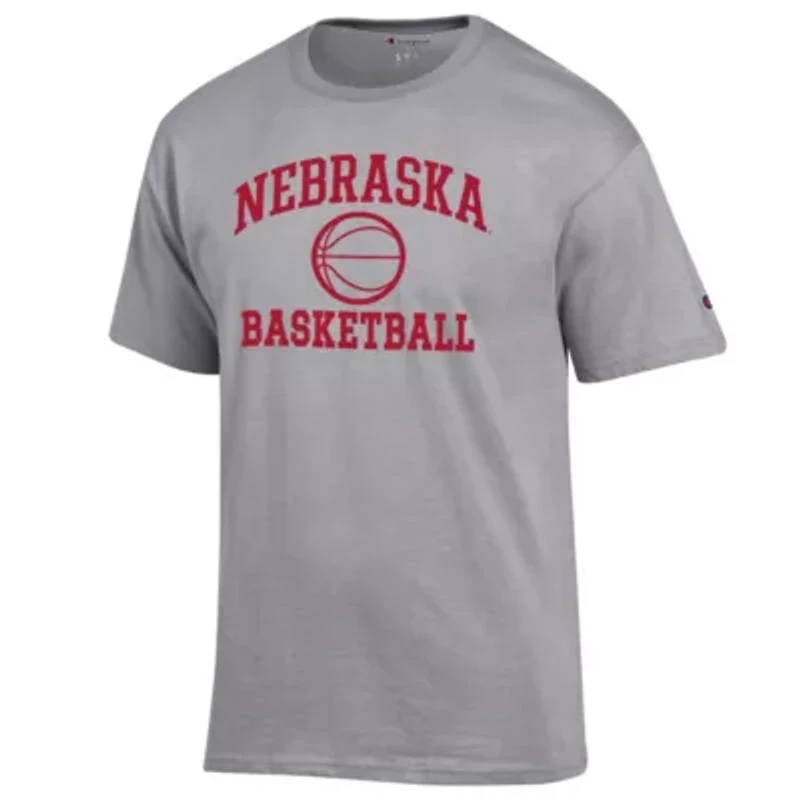 NCAA Nebraska Huskers Basketball Icon T-Shirt