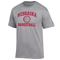 NCAA Nebraska Huskers Basketball Icon T-Shirt