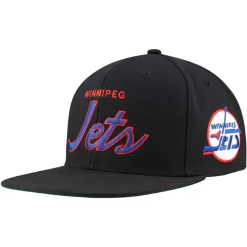 NHL Winnipeg Jets Core Team Script 2.0 Snapback Hat