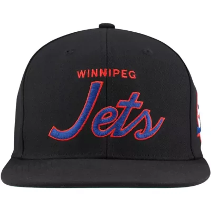 NHL Winnipeg Jets Core Team Script 2.0 Snapback Hat