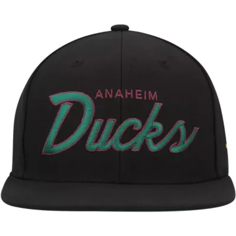 NHL Anaheim Ducks Core Team Script 2.0 Snapback Hat