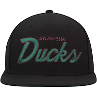 NHL Anaheim Ducks Core Team Script 2.0 Snapback Hat