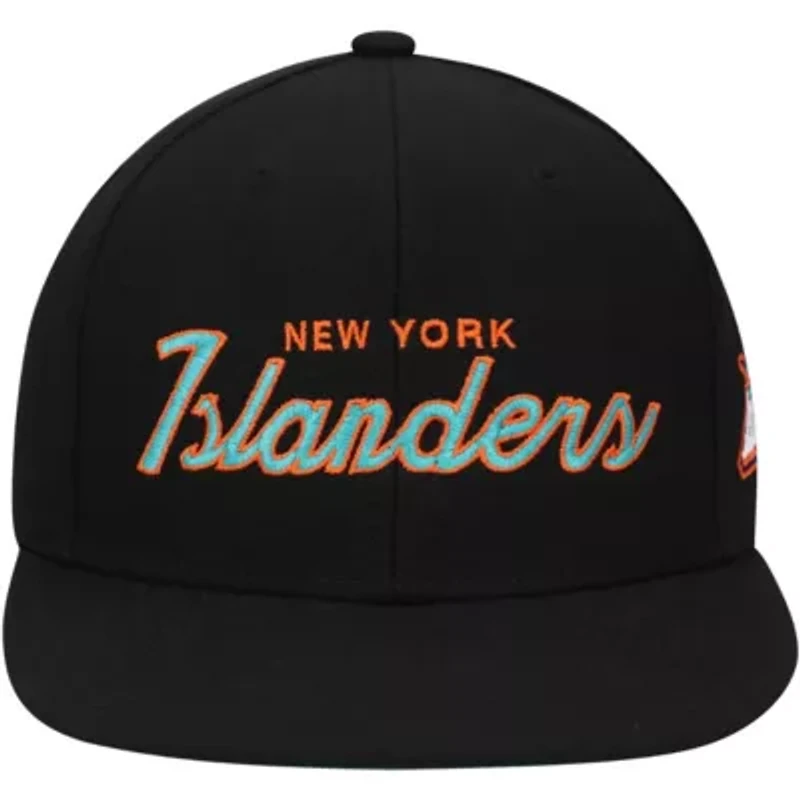 NHL New York Islanders Core Team Script 2.0 Snapback Hat