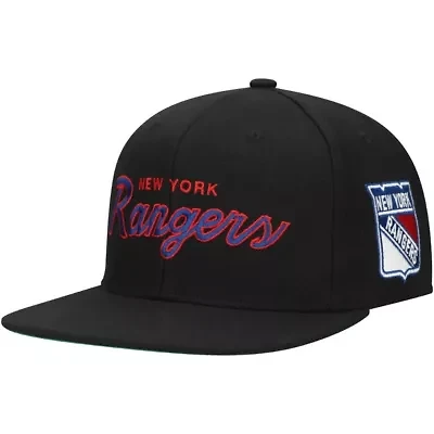 NHL New York Rangers Core Team Script 2.0 Snapback Hat
