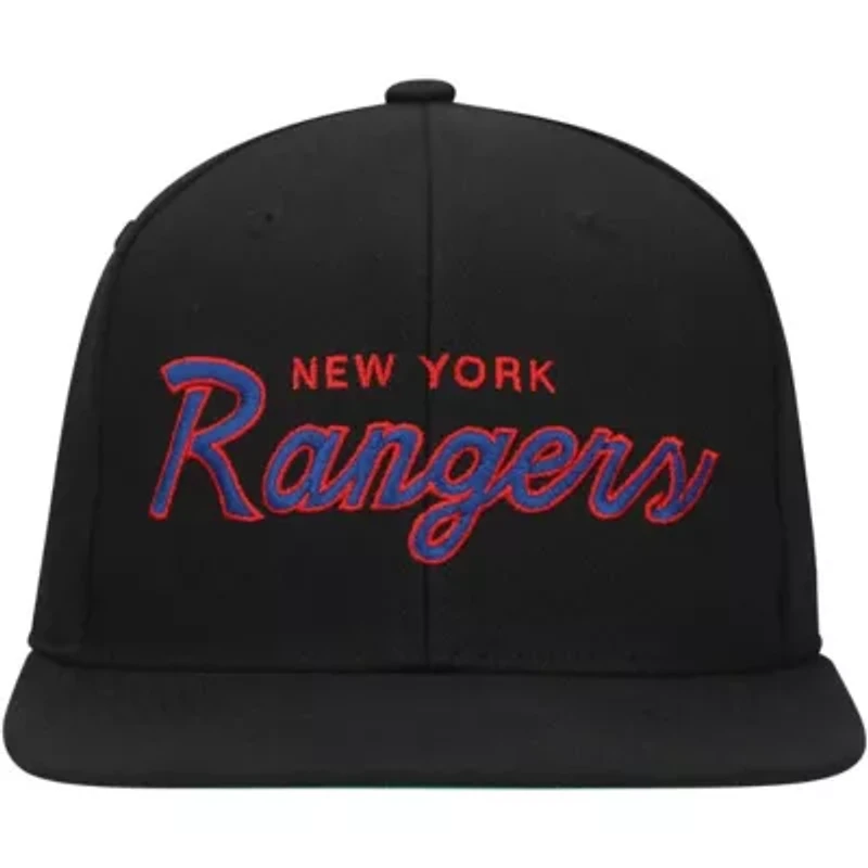 NHL New York Rangers Core Team Script 2.0 Snapback Hat