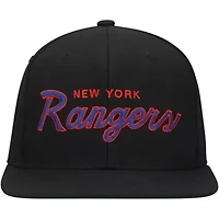 NHL New York Rangers Core Team Script 2.0 Snapback Hat