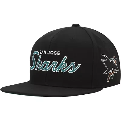NHL San Jose Sharks Core Team Script 2.0 Snapback Hat