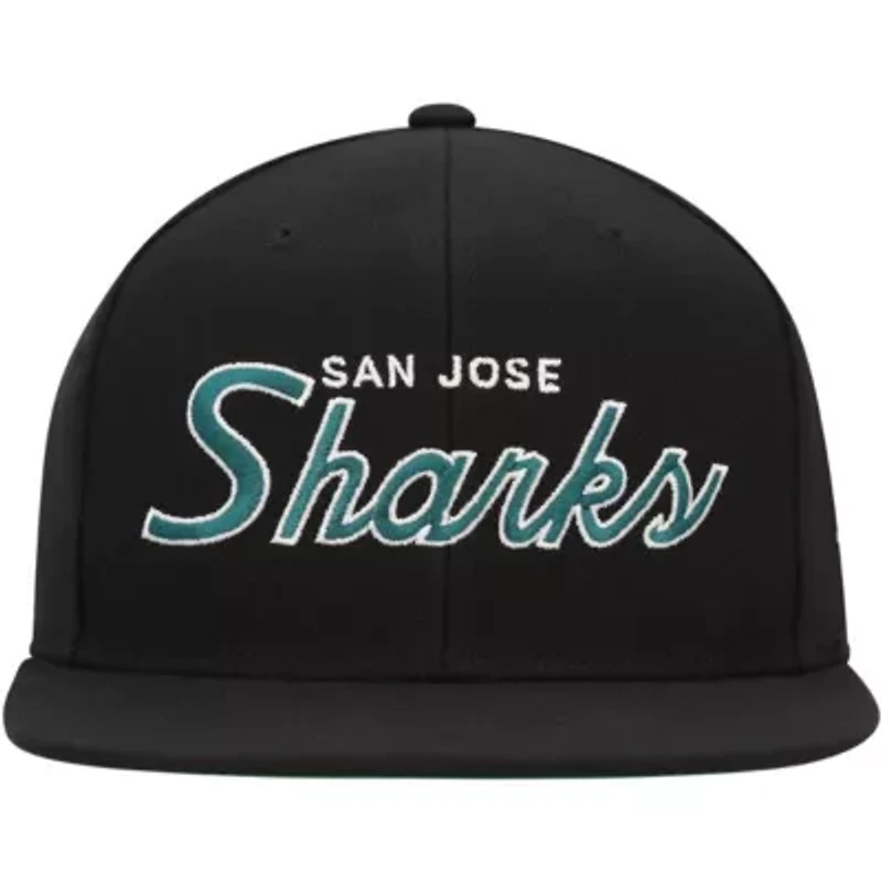 NHL San Jose Sharks Core Team Script 2.0 Snapback Hat
