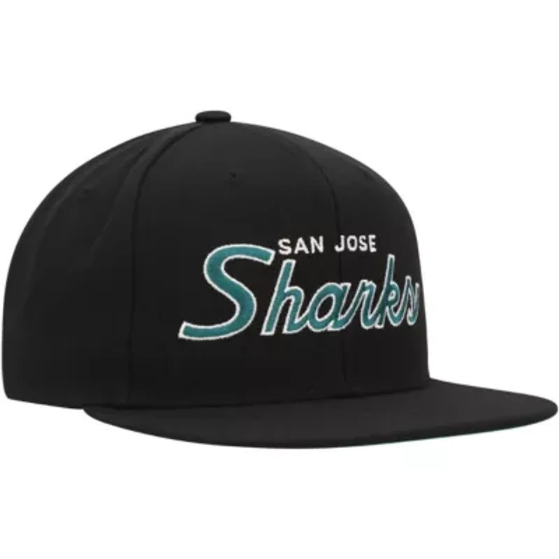 NHL San Jose Sharks Core Team Script 2.0 Snapback Hat