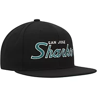 NHL San Jose Sharks Core Team Script 2.0 Snapback Hat
