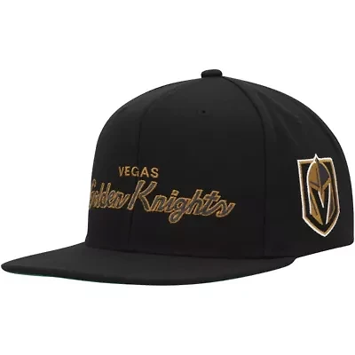 NHL Vegas Golden Knights Core Team Script 2.0 Snapback Hat