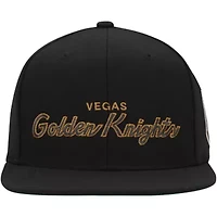 NHL Vegas Golden Knights Core Team Script 2.0 Snapback Hat
