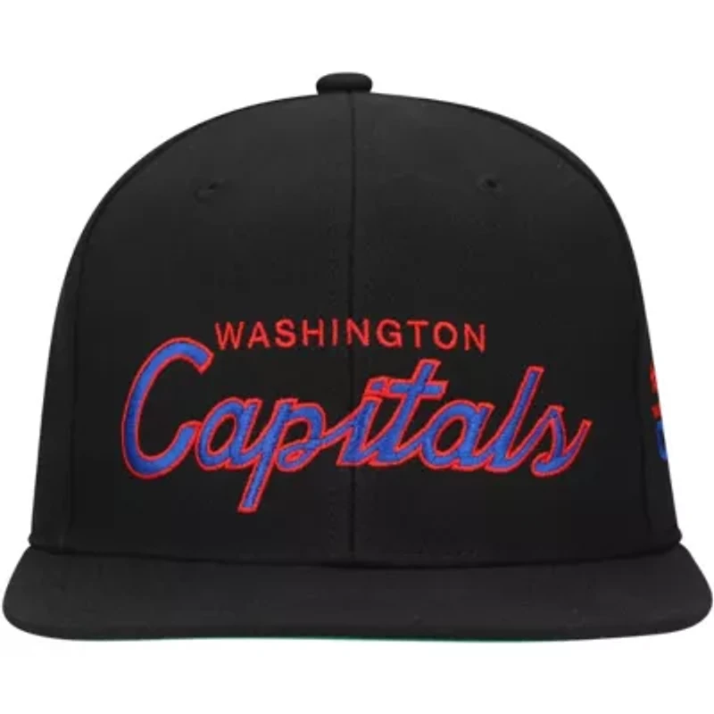 NHL Washington Capitals Core Team Script 2.0 Snapback Hat