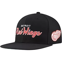 NHL Detroit Wings Core Team Script 2.0 Snapback Hat