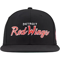 NHL Detroit Wings Core Team Script 2.0 Snapback Hat