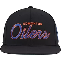 NHL Edmonton Oilers Core Team Script 2.0 Snapback Hat