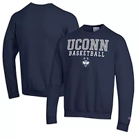 Connecticut Huskies NCAA UConn Basketball Stack Pullover Crewneck Sweatshirt