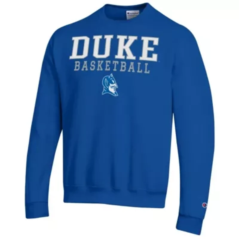 Duke Blue Devils NCAA Basketball Stack Pullover Crewneck Sweatshirt
