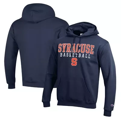 Syracuse Orange NCAA Basketball Stack Pullover Hoodie
