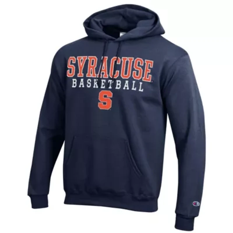 Syracuse Orange NCAA Basketball Stack Pullover Hoodie