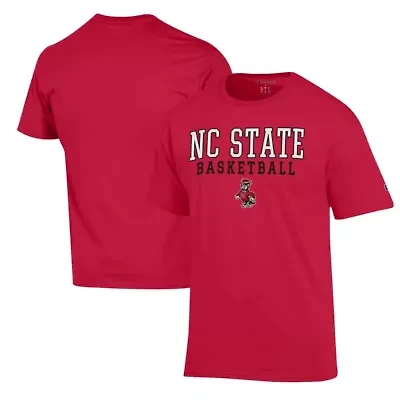 NCAA NC State Wolfpack Basketball Stack T-Shirt