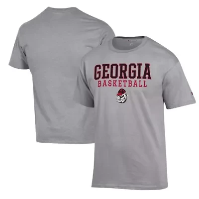 NCAA Georgia Bulldogs Basketball Stack T-Shirt