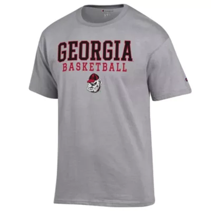 NCAA Georgia Bulldogs Basketball Stack T-Shirt