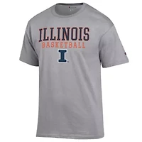 NCAA Illinois Fighting Illini Basketball Stack T-Shirt