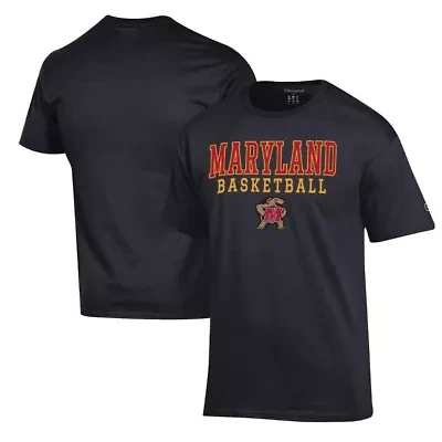 NCAA Maryland Terrapins Basketball Stack T-Shirt
