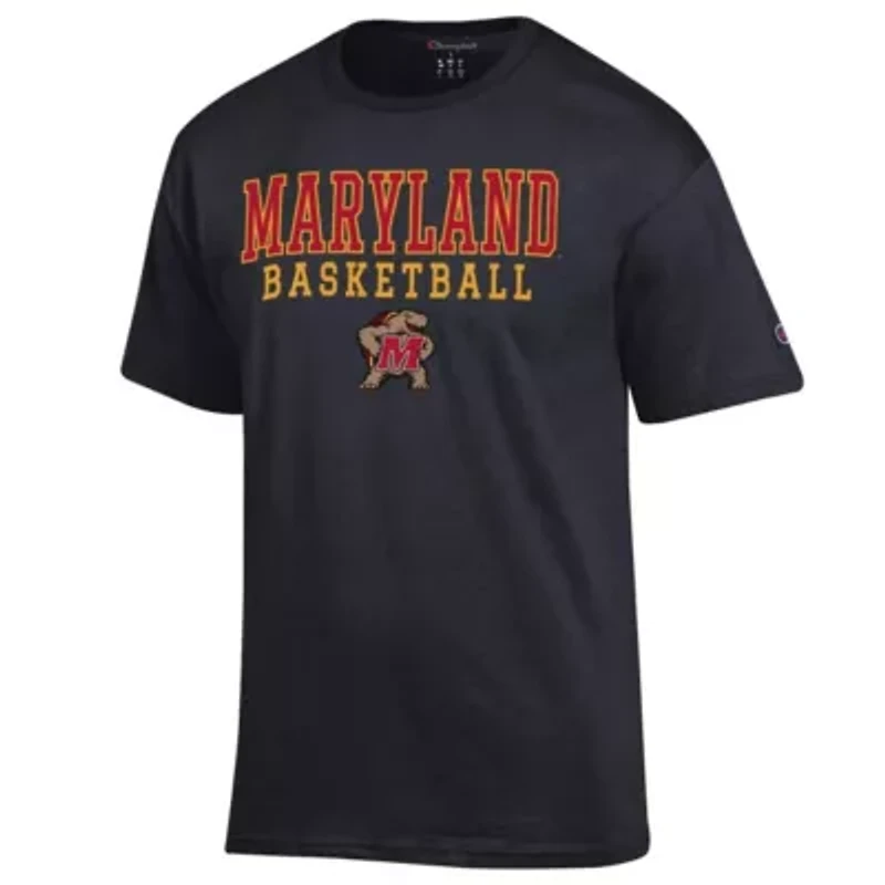 NCAA Maryland Terrapins Basketball Stack T-Shirt