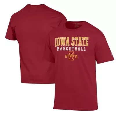 NCAA Iowa State Cyclones Basketball Stack T-Shirt