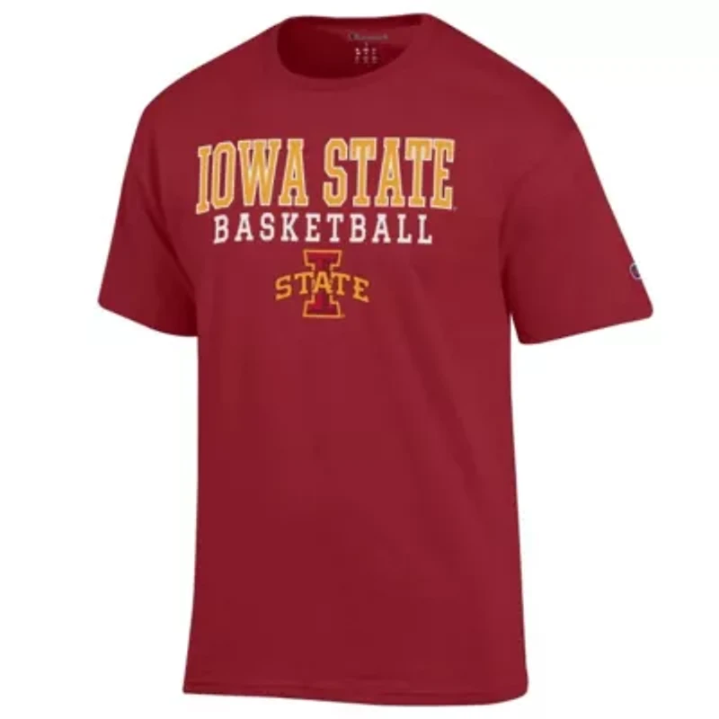 NCAA Iowa State Cyclones Basketball Stack T-Shirt