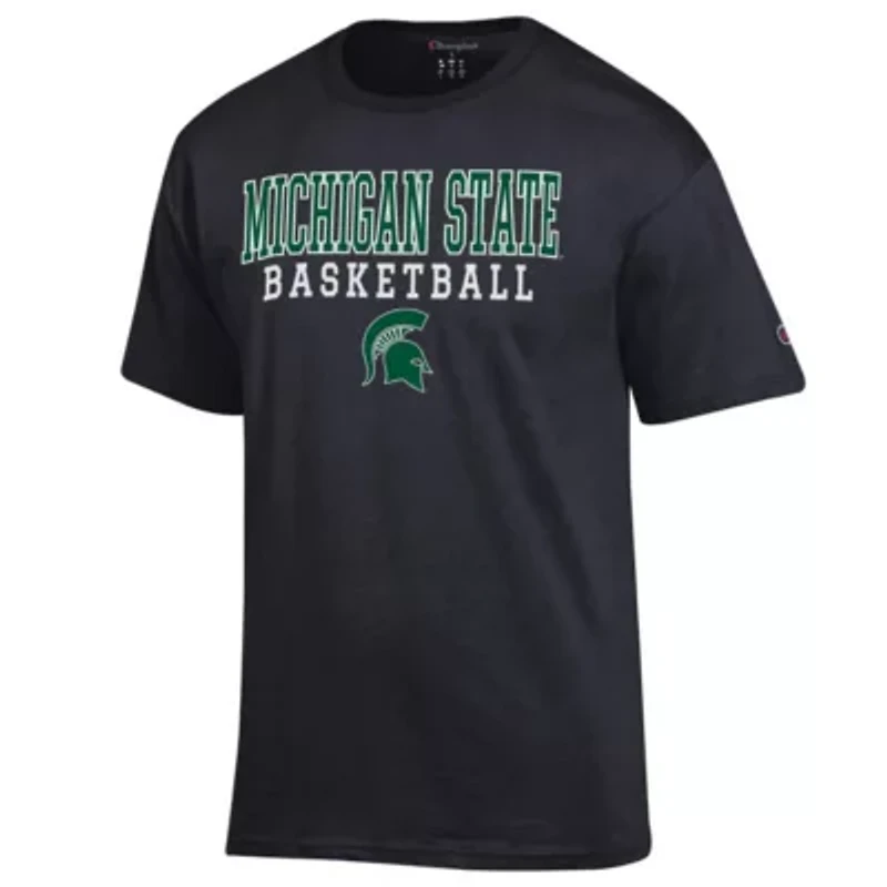 NCAA Michigan State Spartans Basketball Stack T-Shirt