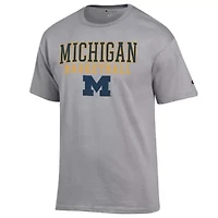 NCAA Michigan Wolverines Basketball Stack T-Shirt