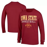 NCAA Iowa State Cyclones Basketball Stack Long Sleeve T-Shirt