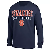 Syracuse Orange NCAA Basketball Stack Long Sleeve T-Shirt