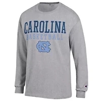 NCAA North Carolina Tar Heels Basketball Stack Long Sleeve T-Shirt
