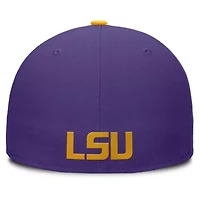 NCAA Nike Purple/Gold LSU Tigers Two-Tone Primetime Performance Fitted Hat