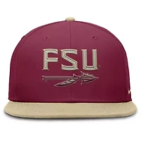 NCAA Nike Garnet/Gold Florida State Seminoles Two-Tone Primetime Performance Fitted Hat