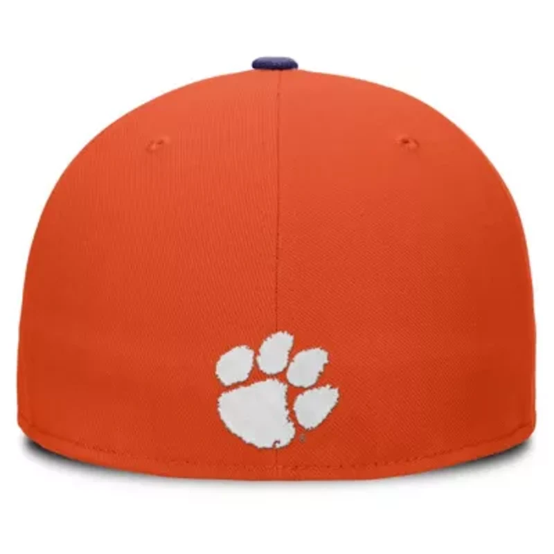 NCAA Nike Orange/Purple Clemson Tigers Two-Tone Primetime Performance Fitted Hat