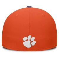 NCAA Nike Orange/Purple Clemson Tigers Two-Tone Primetime Performance Fitted Hat