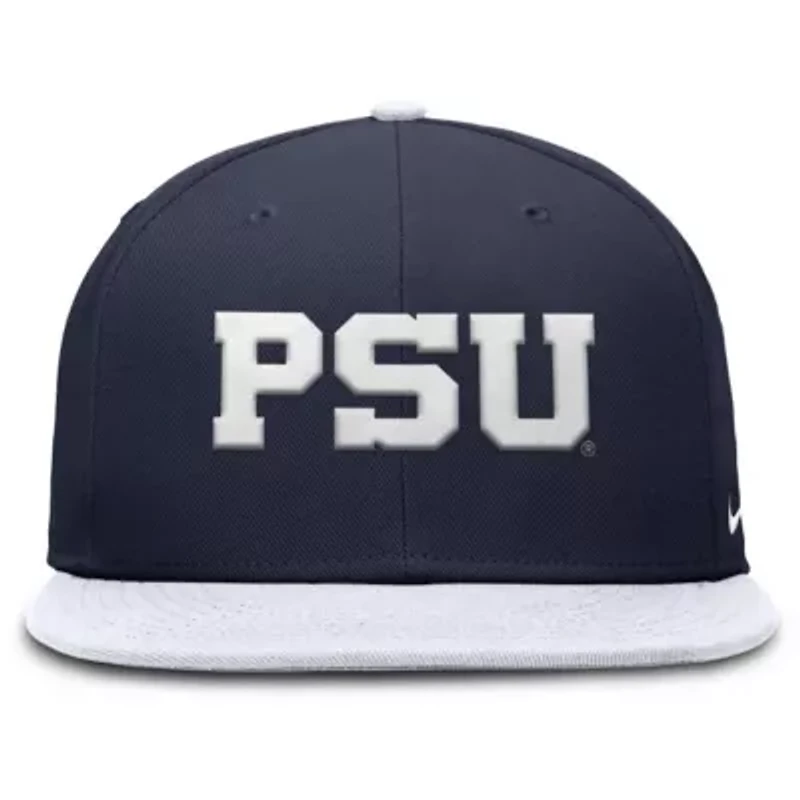 NCAA Nike Navy/White Penn State Nittany Lions Two-Tone Primetime Performance Fitted Hat