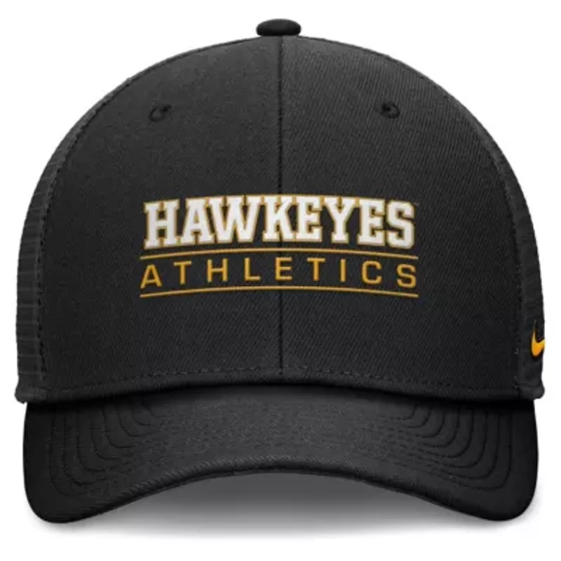 NCAA Nike Iowa Hawkeyes Rise Adjustable Hat