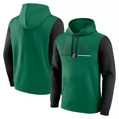 NHL Kelly Dallas Stars Deliver Fleece Pullover Hoodie