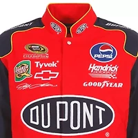NASCAR Jeff Gordon DuPont Twill Driver Uniform Full-Snap Jacket