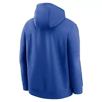 NCAA Nike Kentucky Wildcats Basketball Stack Club Fleece Pullover