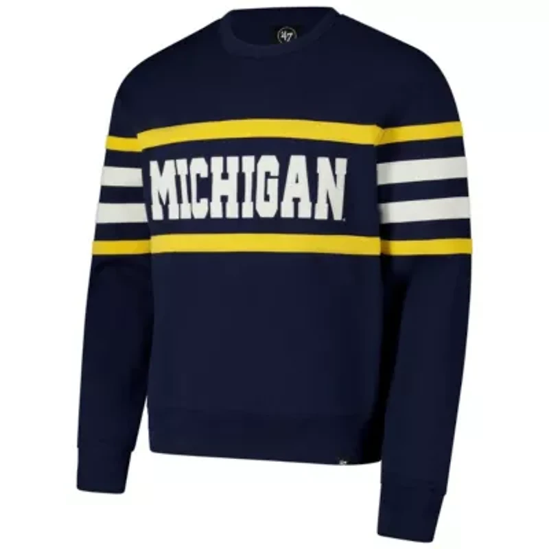 NCAA Michigan Wolverines Coaches Collection Pullover Sweatshirt